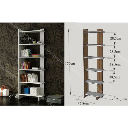 KỆ TRANG TRÍ GỖ ĐỨNG KTTG 20